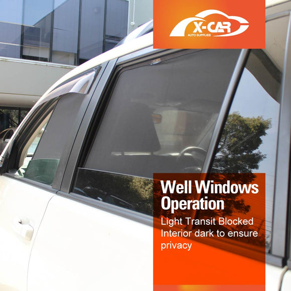 Window Sun Shades for Toyota Prado 150 Series 2009-2024 Rear Windscreen Shade