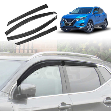 WeatherShields for Nissan QASHQAI 2014-2021 Car Weather Shields Wind Deflectors Sun Visors