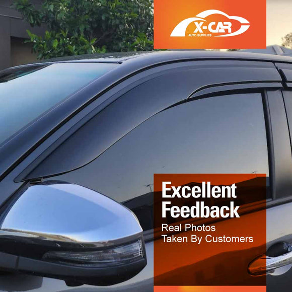 WeatherShields for Toyota Hilux SR5 Double Cab 2015-2025