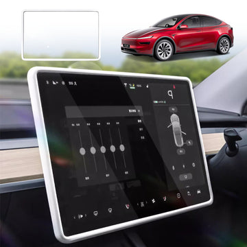 Tesla Model Y Juniper Screen Protector Rearview Mirror Frame Protection Silicone Cover 2025-Onwards - 0
