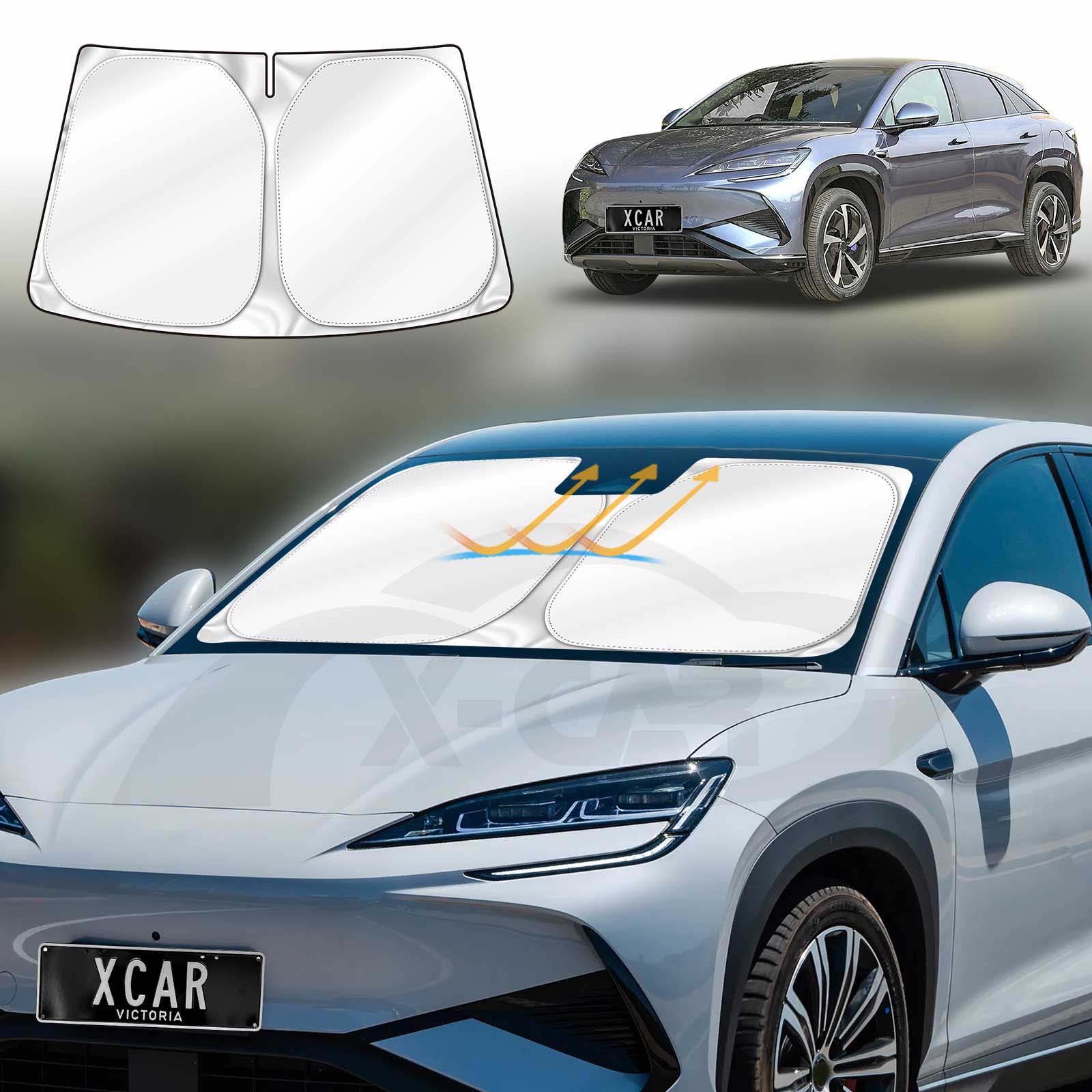 Magnetic Sun Shades For BYD Sealion 7 EV 2024+ – Front Rear & Back Window Privacy Cover