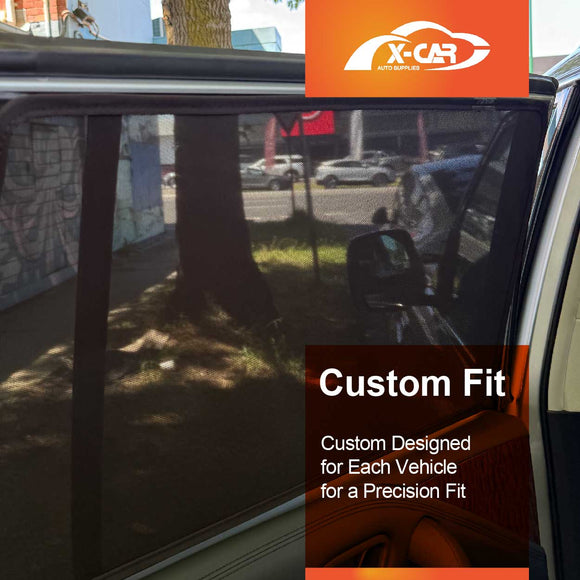 Window Sun Shade for Nissan Patrol 2012-2025 Y62 Series Rear Windscreen Blind Mesh