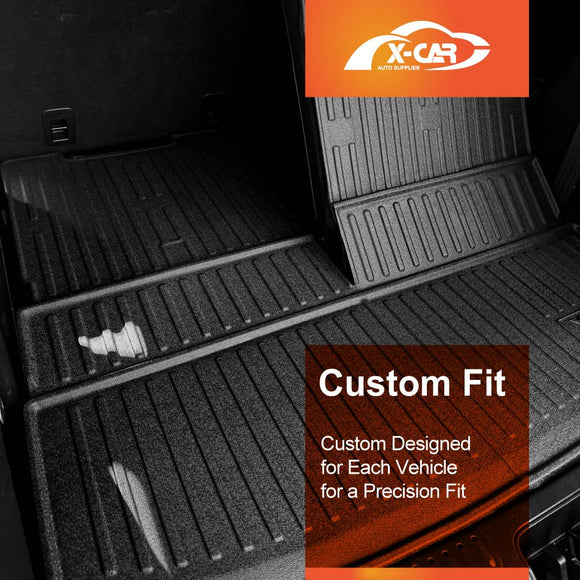 Boot Liner / Back Seat Protector for Ford Everest 2022-Onwards Cargo Trunk Mat
