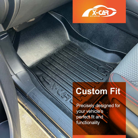 3D Floor Mats for Subaru Forester 5th Gen 2018-2025 All-Weather Car Liners