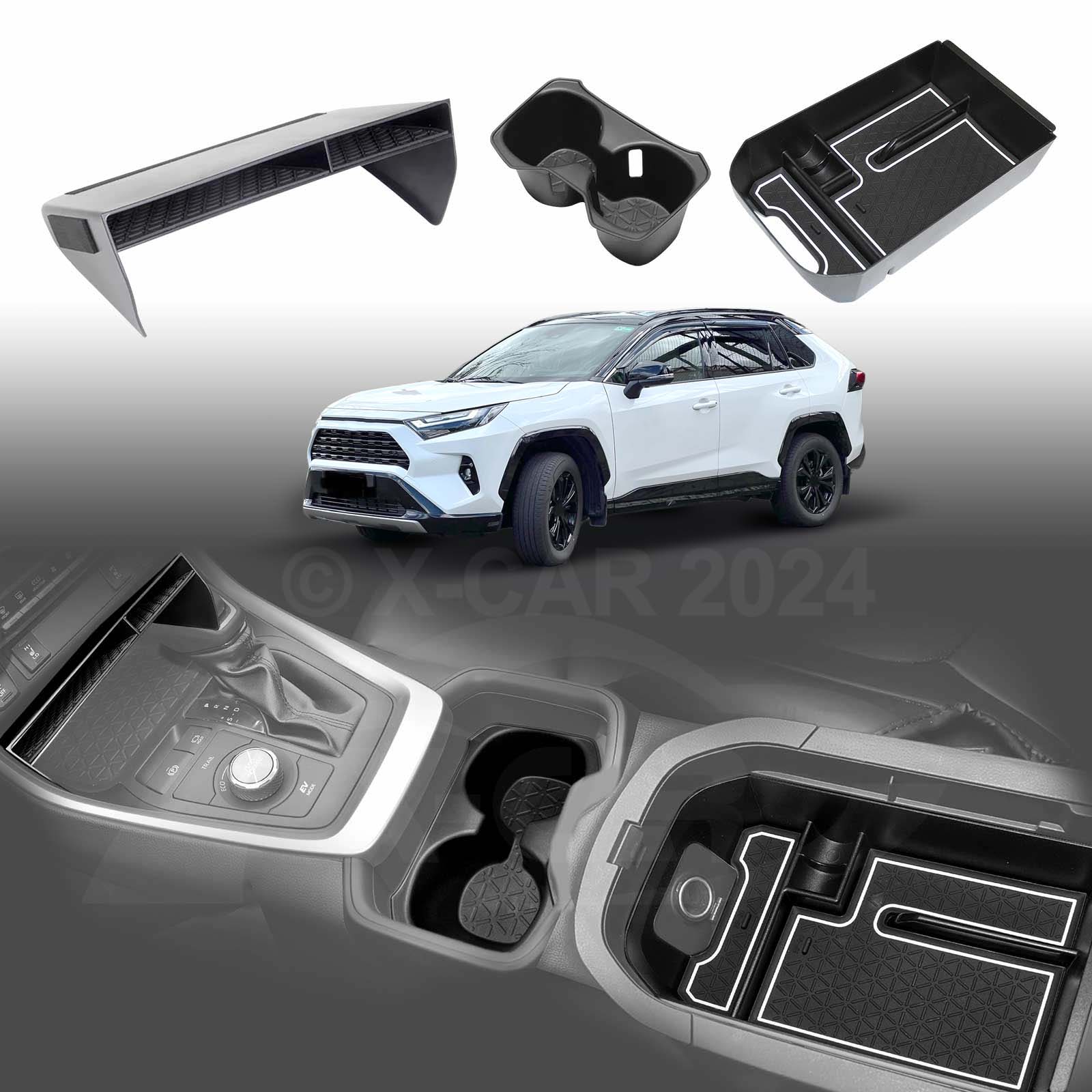 INTGET Middenconsole Armsteun Cover voor Toyota RAV4 Accessoires 2024 2023 2022 2021 2020 2019 Lederen Middenconsole Deksel Cover Pad Protector Elleboog Armsteun Cover Carr (zwart INTGET Middenconsole Armsteun Cover voor Toyota RAV4 Accessoires 2024 2023 2022 2021 2020 2019 Lederen Middenconsole Deksel Cover Pad Protector Elleboog Armsteun Cover Carr (zwart