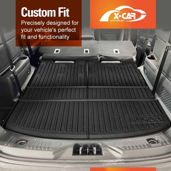 Boot Liner / Back Seat Protector for Ford Everest 2022-Onwards Cargo Trunk Mat