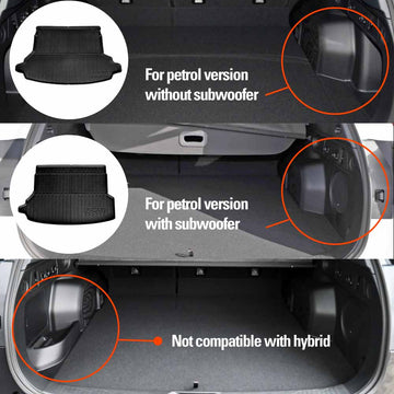Boot Liner /Back Seat Protector for Subaru Forester 6th Gen 2025-Onwards All Weather Car Mats - 0