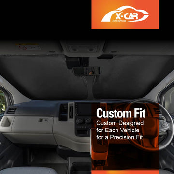 WindScreen Sun Shade For Toyota HiAce Van 2019-2025 - 0