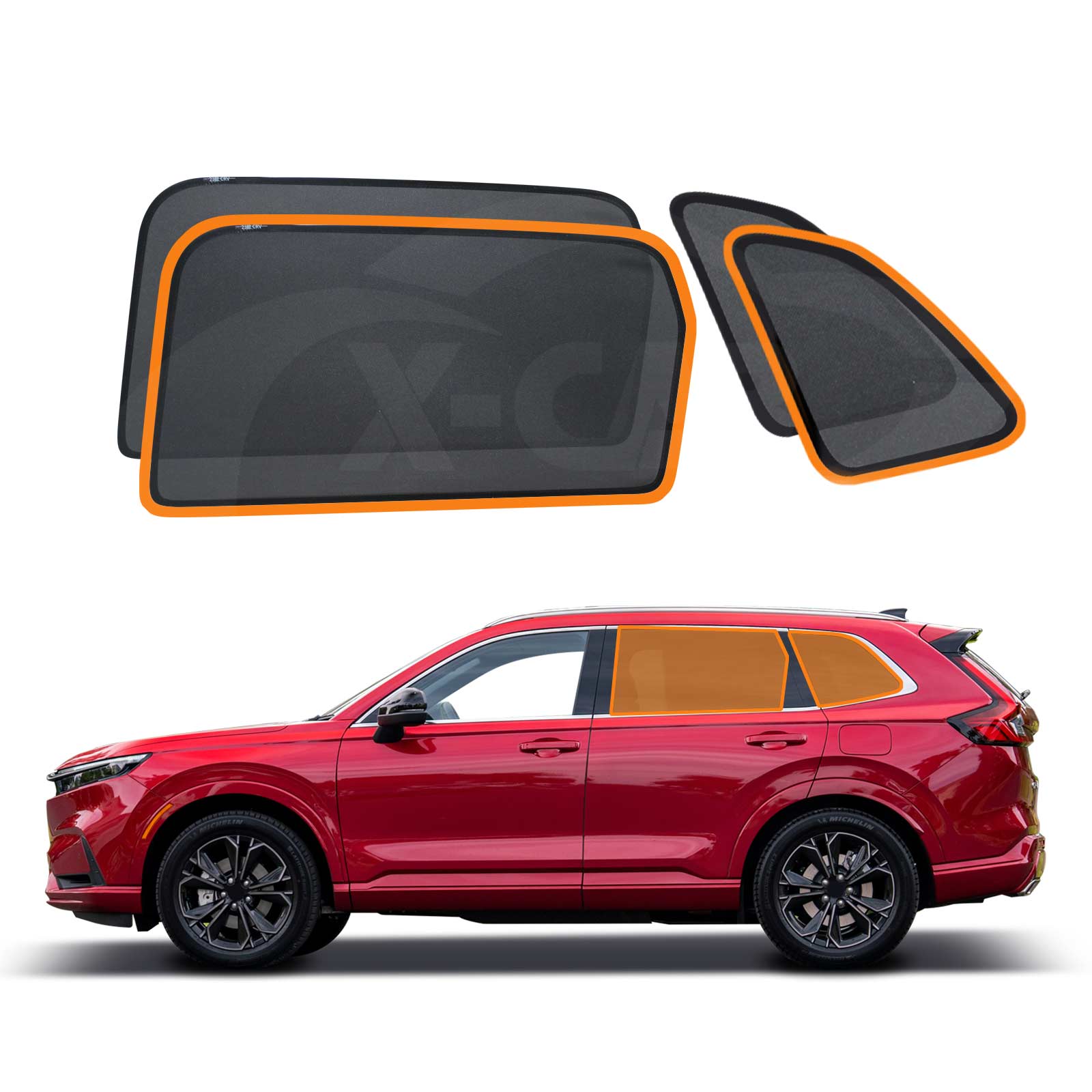 Window Sun Shades for Honda CRV CRV 20232024 Accessories XCAR