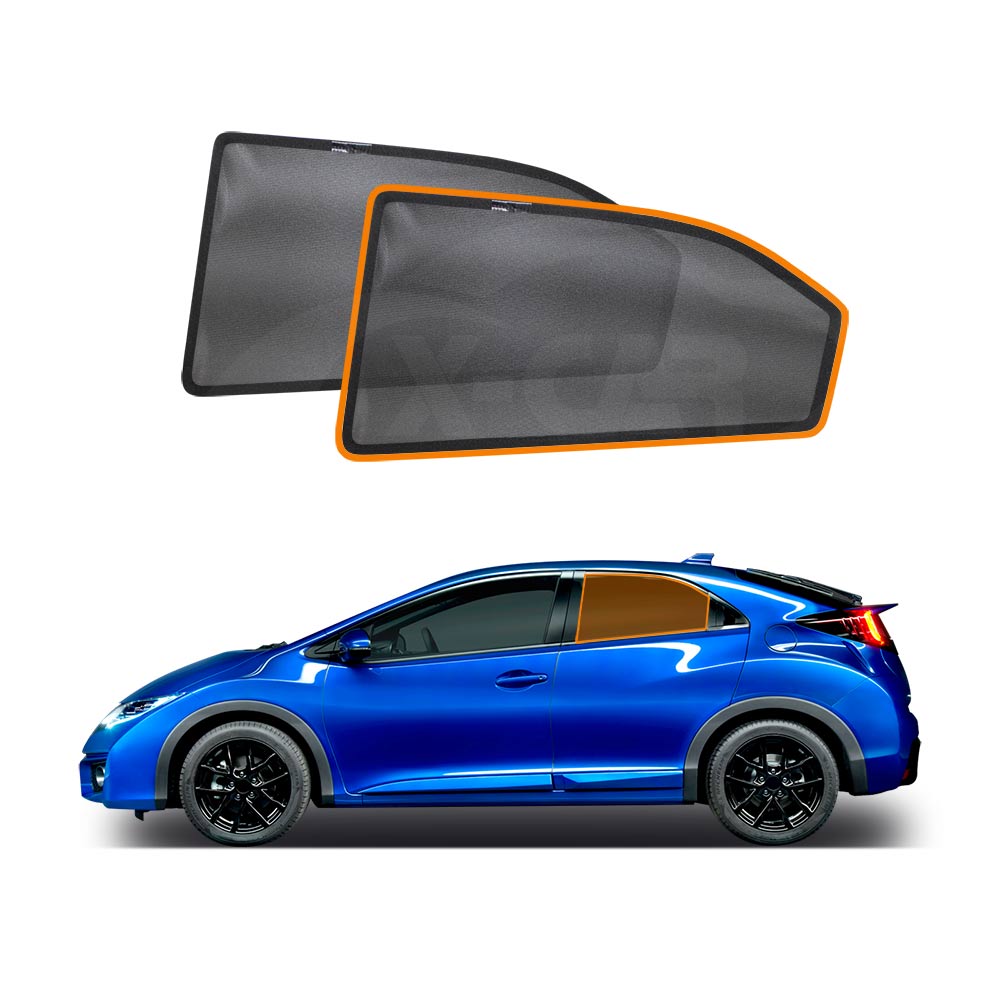 Rear Window Sun Shades for Honda Civic Hatch 20112017 XCAR