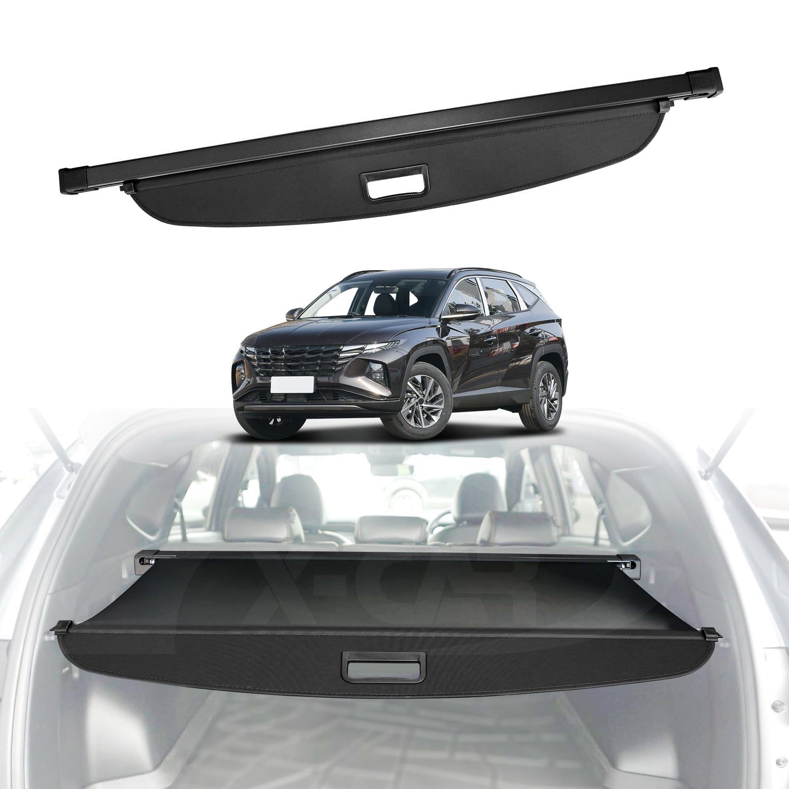 BFO Elastic Cargo Cover Trunk Shade For Hyundai Tucson 2016-2020 - Retractable