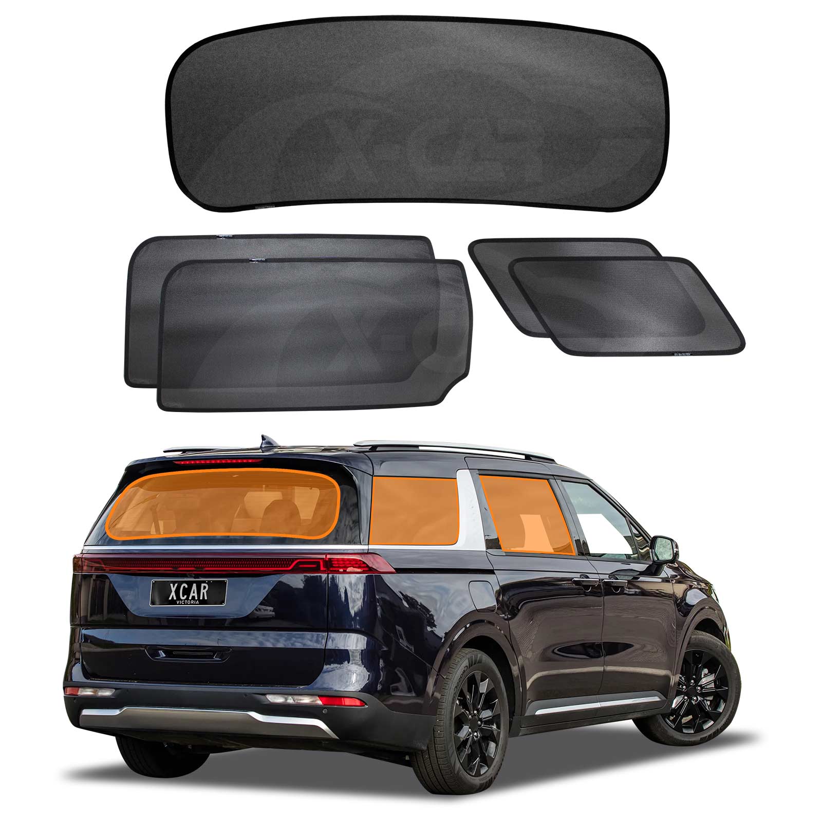 For KIA Picanto MORNING JA 2018-2024 Magnetic Car Sunshade Visor Front Rear Windshield Frame For KIA Picanto MORNING JA 2018-2024 Magnetic Car Sunshade Visor Front Rear Windshield Frame