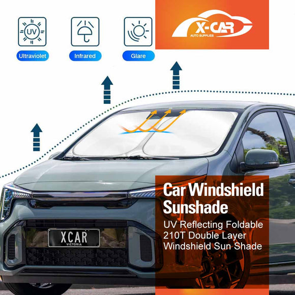 WindScreen  Sun Shade for Kia Picanto 2016-2025 WindShield Blind