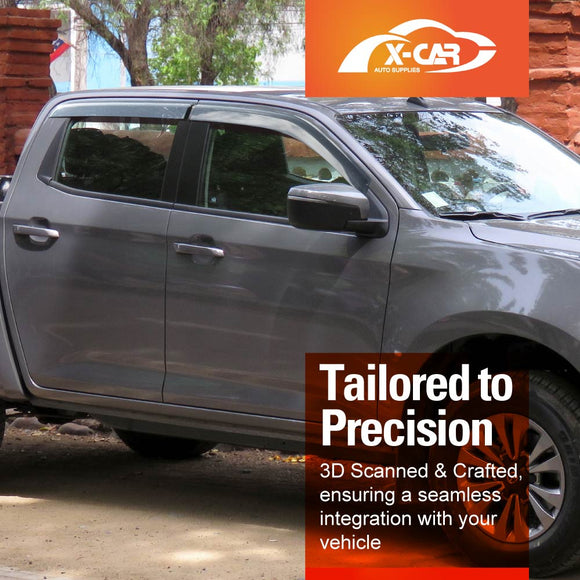 Weathershields for Mazda BT-50 BT50 Dual Cab TF Series 2020-2025 Car Weather Shields Wind Deflectors Sun Visors