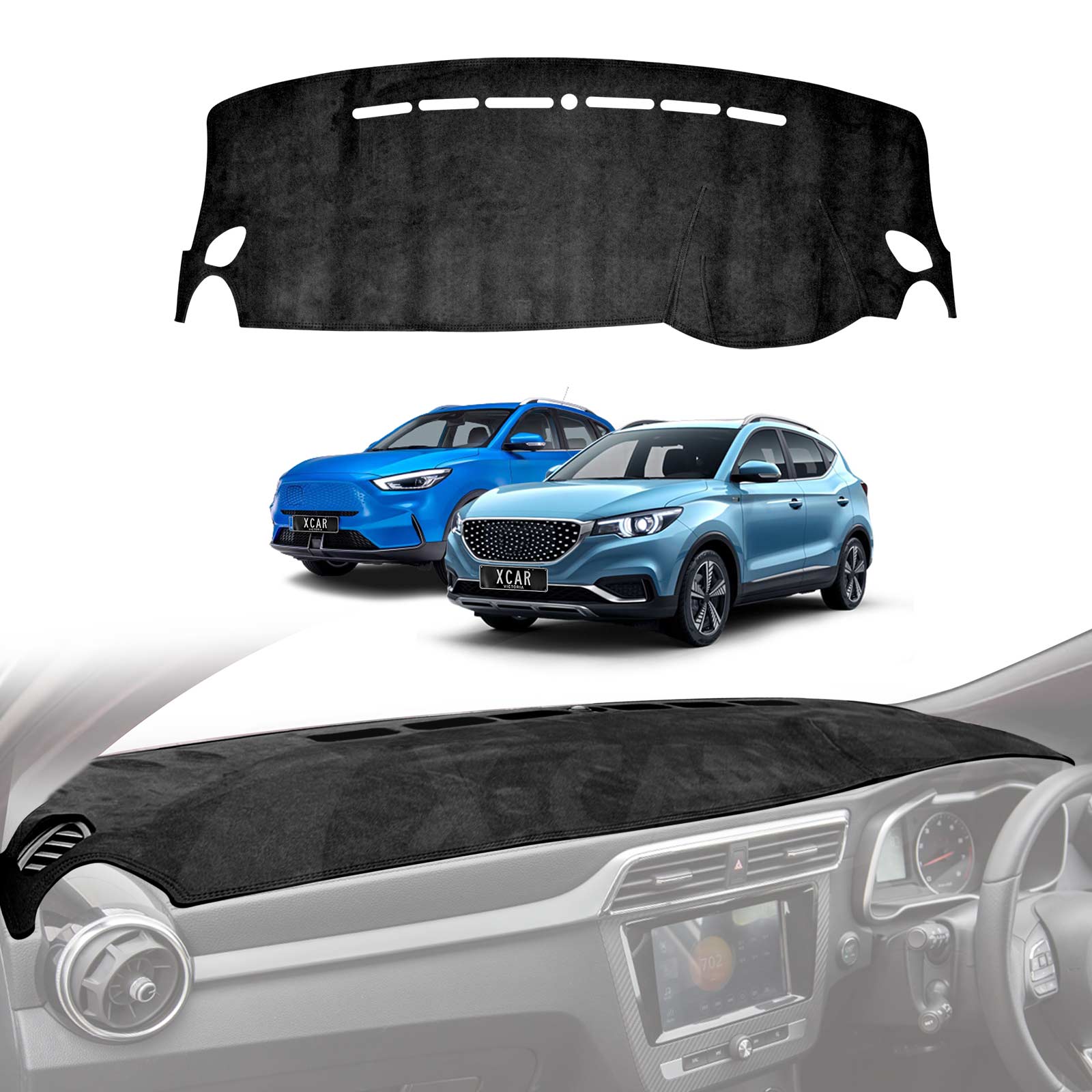 Fits MG MG3 ZP22 Hatchback 2024 2025 Black Dashmat | UK Fits MG MG3 ZP22 Hatchback 2024 2025 Black Dashmat | UK