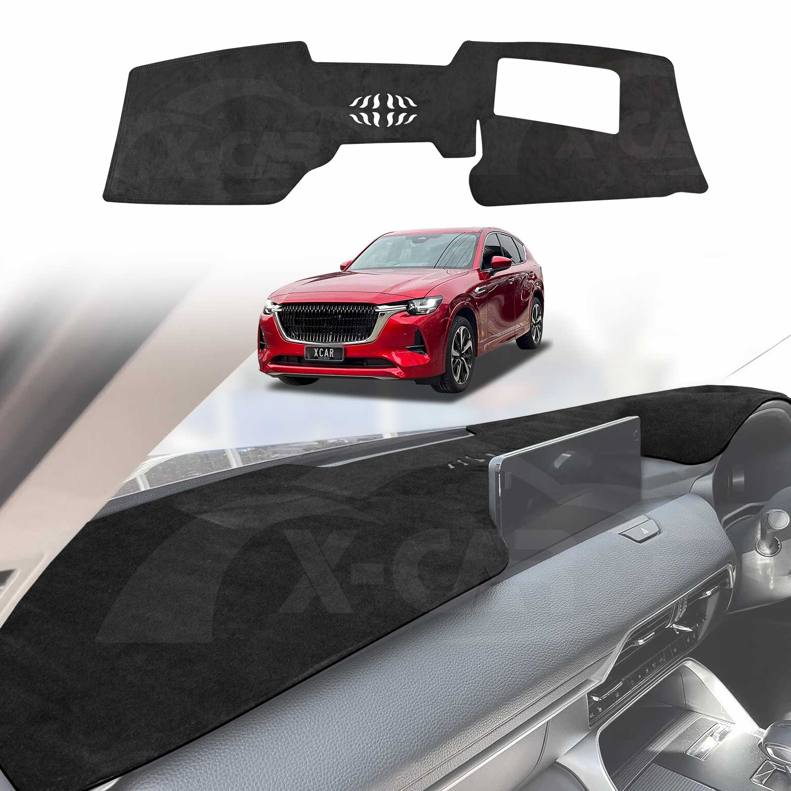 Dash Mat for Mazda CX-60 CX60 2023-Onwards Non-Slip Microfiber Pad