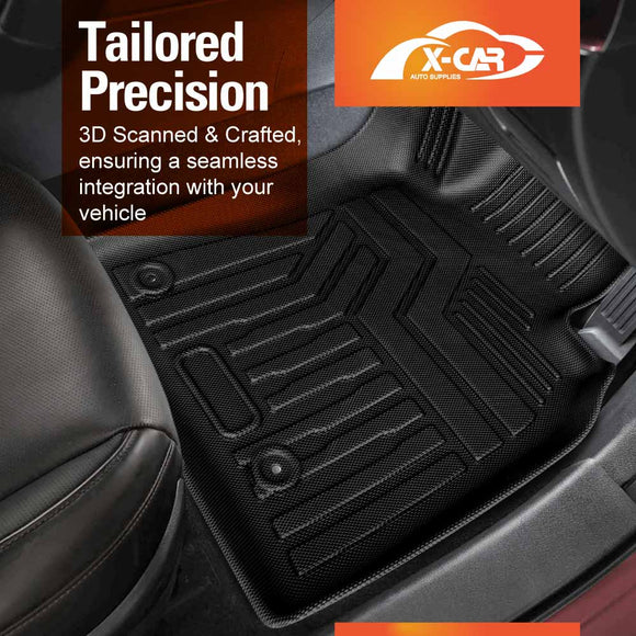 3D Floor Mats for Mazda 3 BP Series Hatch Sedan 2019-2025 All-Weather Car Liners