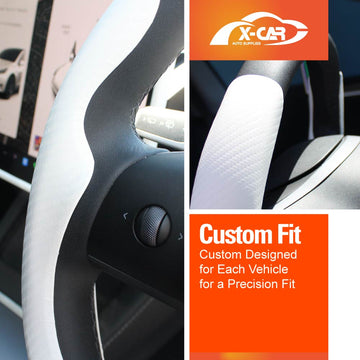 Tesla Model Y/3 Steering Wheel Grip Grab Cover Accessories - 0