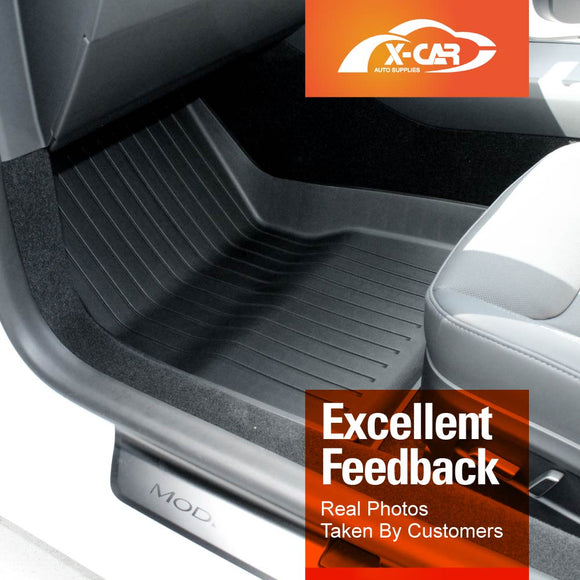 Tesla Model 3 Highland Car Floor Mats 3D All-Weather Liners 2023-2025