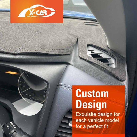 Dash Mat for Nissan QASHQAI J12 Series 2022-Onwards With HUD Non-Slip Microfiber Pad Cover