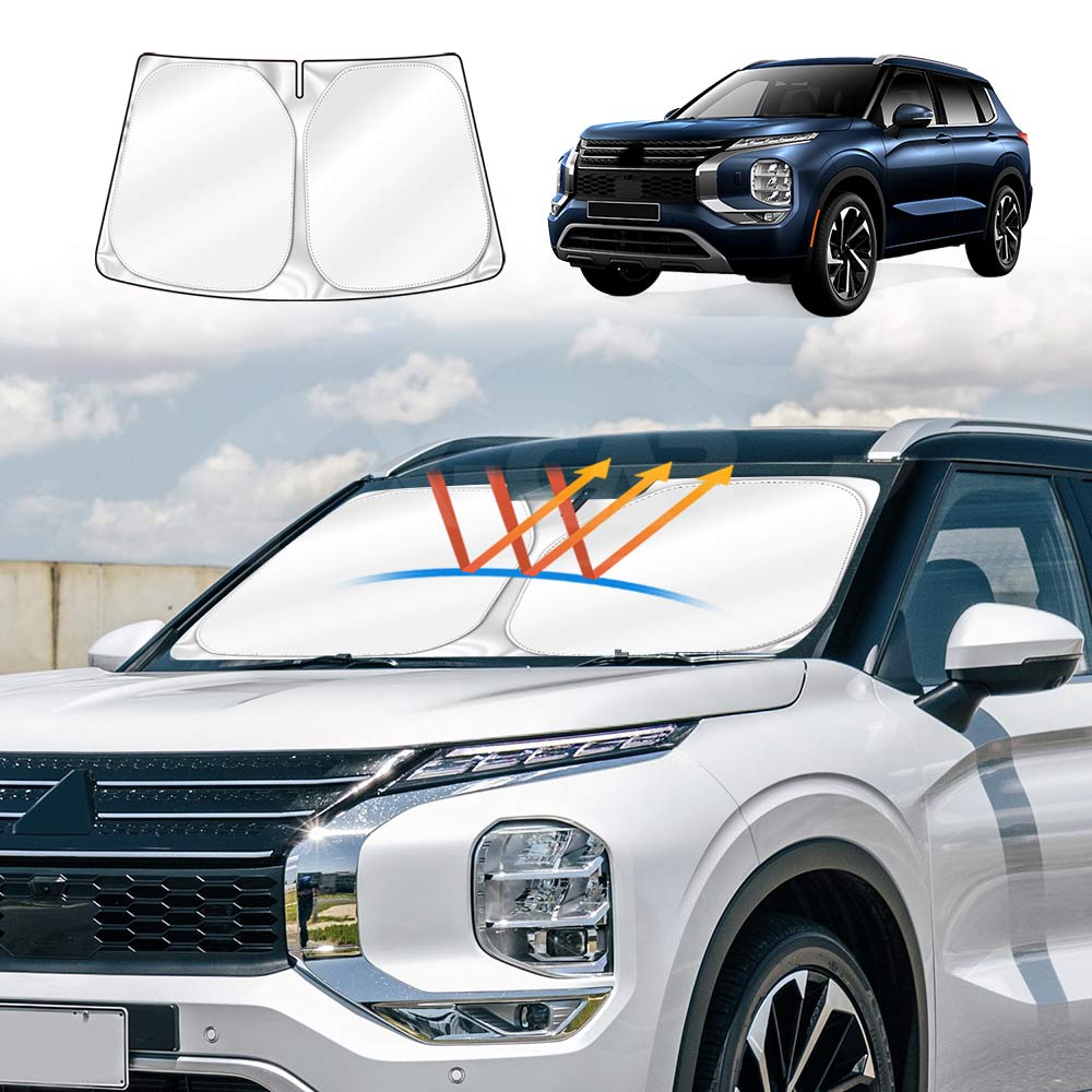 WindScreen Sun Shade for Mitsubishi Outlander 20212025 XCAR