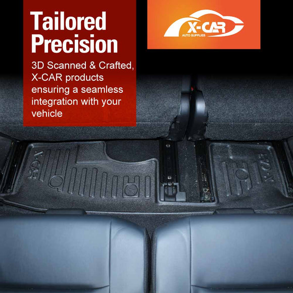 3D Car Floor Mats for Mitsubishi Outlander Petrol 2021-2025 All-Weather Liners