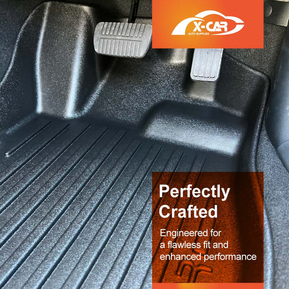 3D Floor Mats for Subaru Forester 5th Gen 2018-2025 All-Weather Car Liners