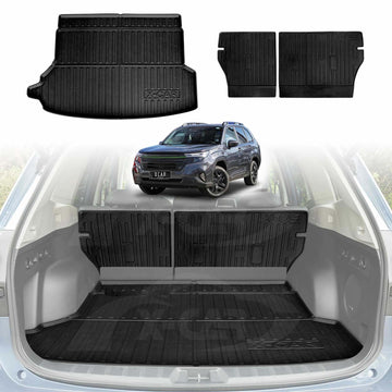 Boot Liner /Back Seat Protector for Subaru Forester 6th Gen 2025-Onwards All Weather Car Mats
