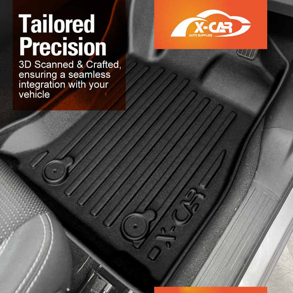 3D Floor Mats for Subaru Forester 5th Gen 2018-2025 All-Weather Car Liners