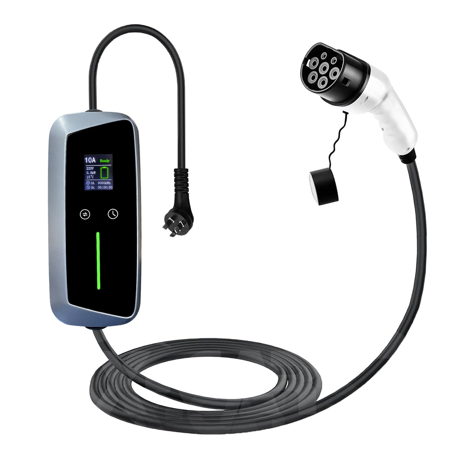 Type 2 Portable EV Charger 10 Amp 2.4KW for Smart #1 #3 | X-CAR