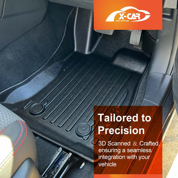 3D Floor Mats for Subaru Forester 5th Gen 2018-2025 All-Weather Car Liners