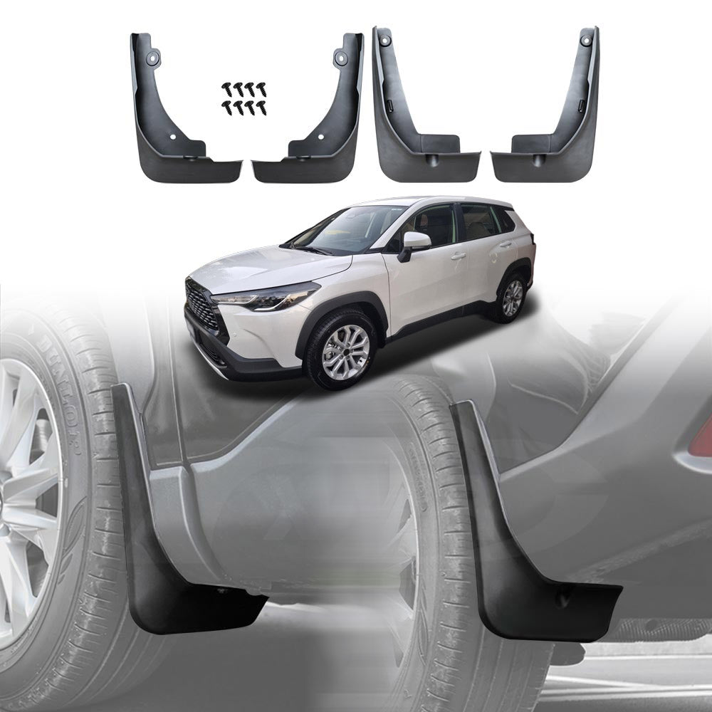 Mud Flaps Splash Guards For Toyota Corolla Cross 2022-2023 – Set Of 4