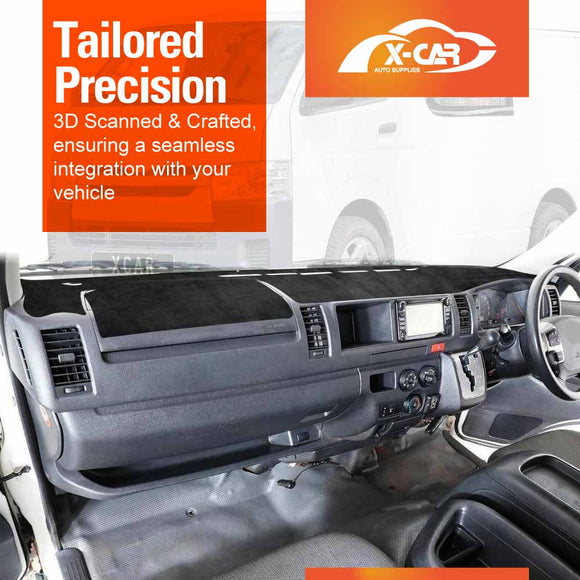 Dash Mat for Toyota Hiace SLWB Van 2005-2018 Non-Slip Dashboard Pad Cover