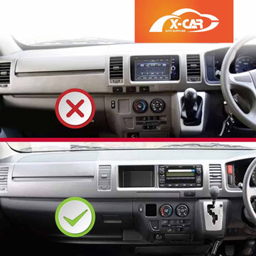 Dash Mat for Toyota Hiace SLWB Van 2005-2018 Non-Slip Dashboard Pad Cover - 0