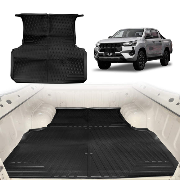 Tub Liner for Toyota Hilux Dual Cab 2016-2025 Heavy Duty Cargo Trunk Mat Luggage Tray