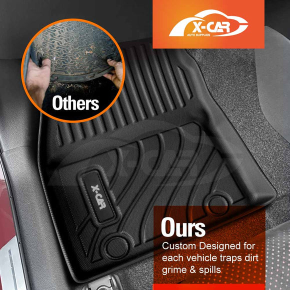 3D Floor Mats for Toyota Yaris Hatch 2020-Onwards All-Weather Car Liners