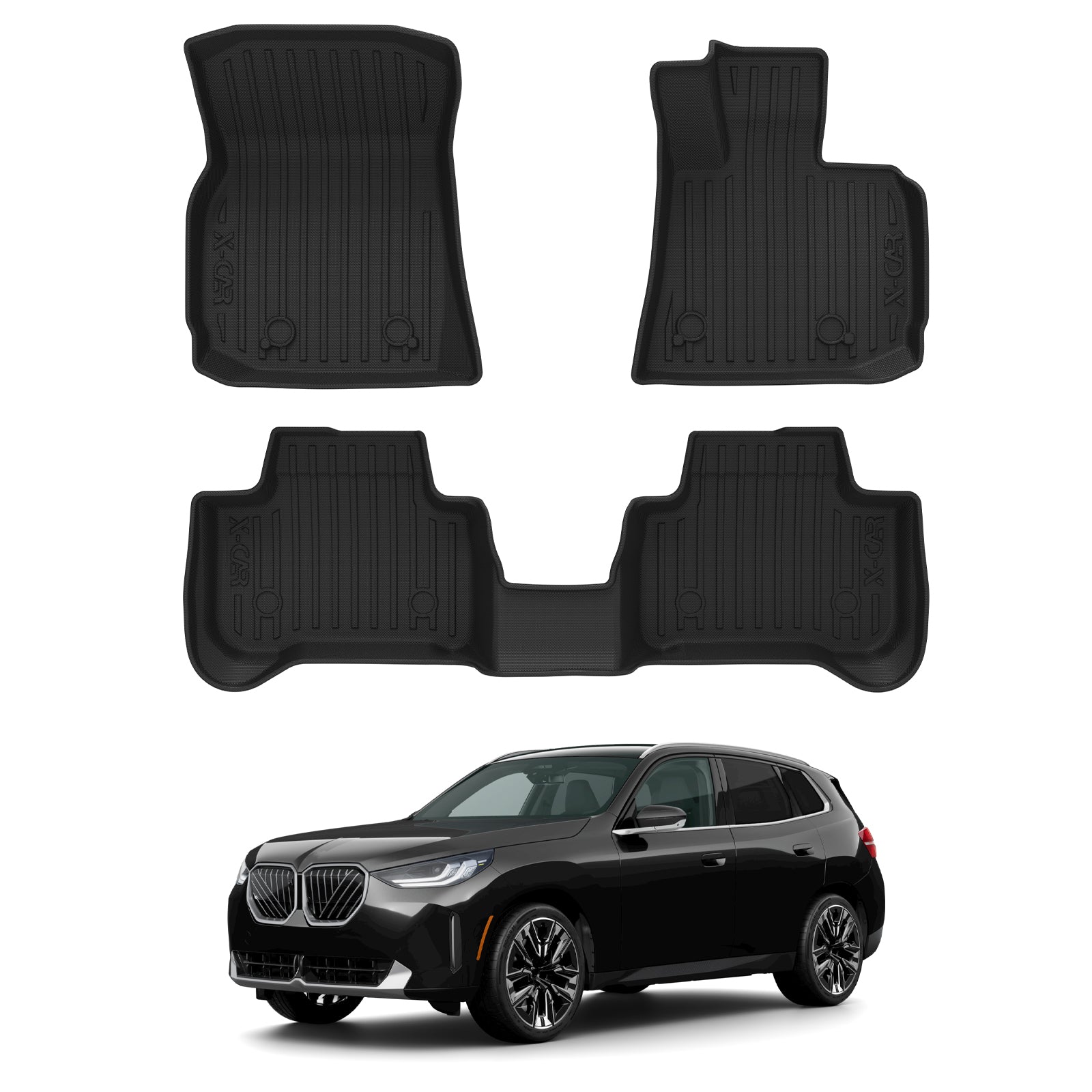 ELMASLINE 3D Gummimatten für BMW X3 (G45) 2024-2025
