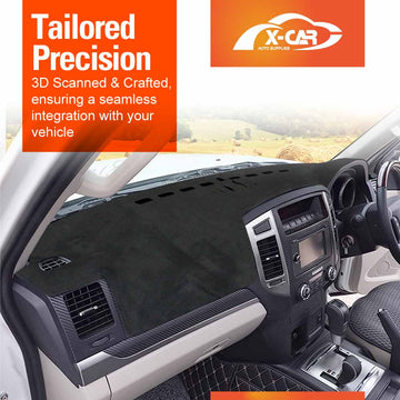 Dash Mat for Mitsubishi Pajero 2006-2022 Non-Slip Dashboard Pad Cover - 0