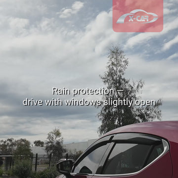 WeatherShields for Mazda 3 Hatch 2019-2025 Car Weather Shields Wind Deflectors Sun Visors - 0