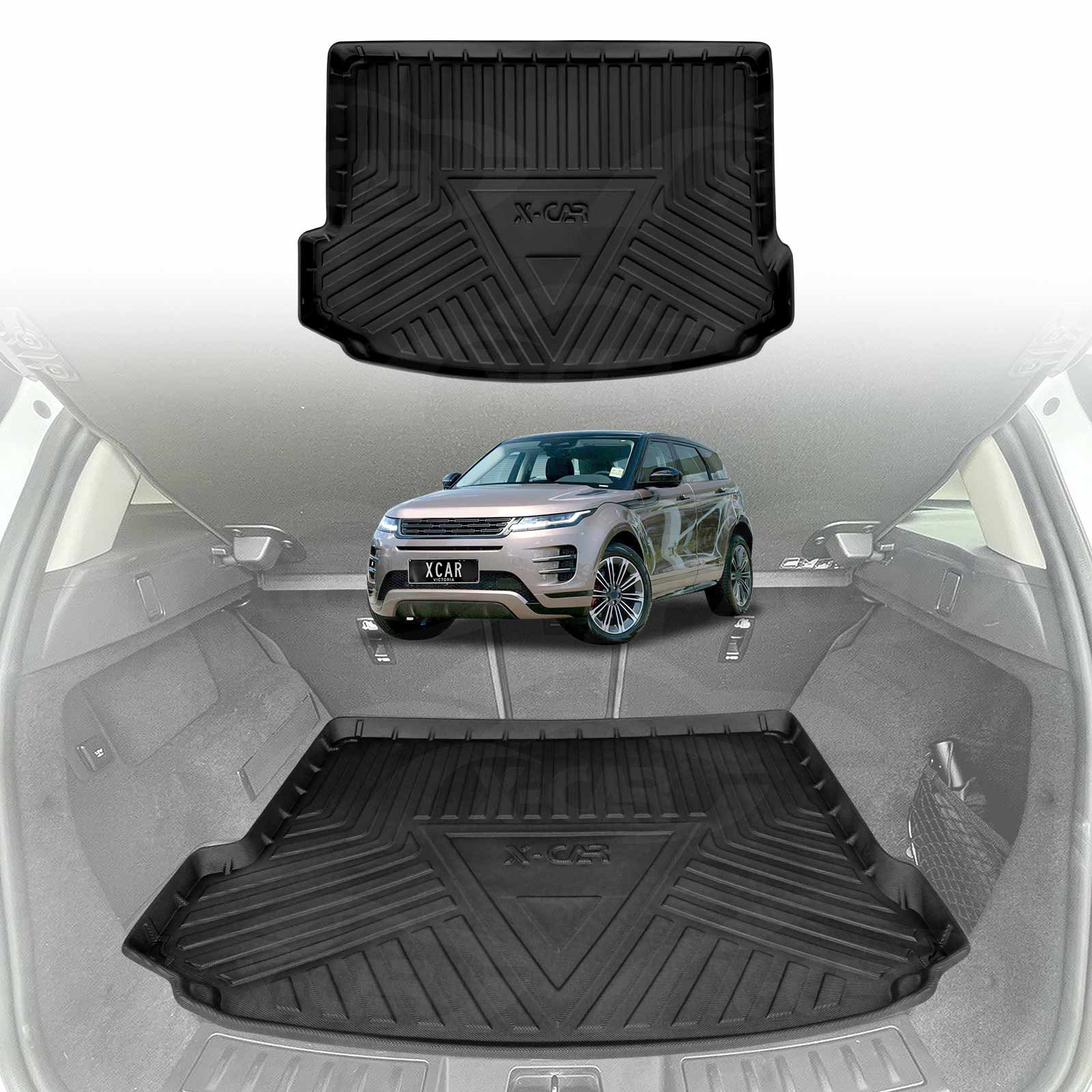 Alfombrillas Y Tapete De Maletero Para Range Rover Evoque I (2011-2018) - TPE Antideslizante Color Beige, A Medida