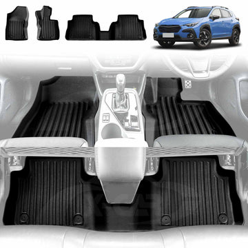 3D Floor Mats for Subaru Crosstrek 2023-Onwards All-Weather Car Liners