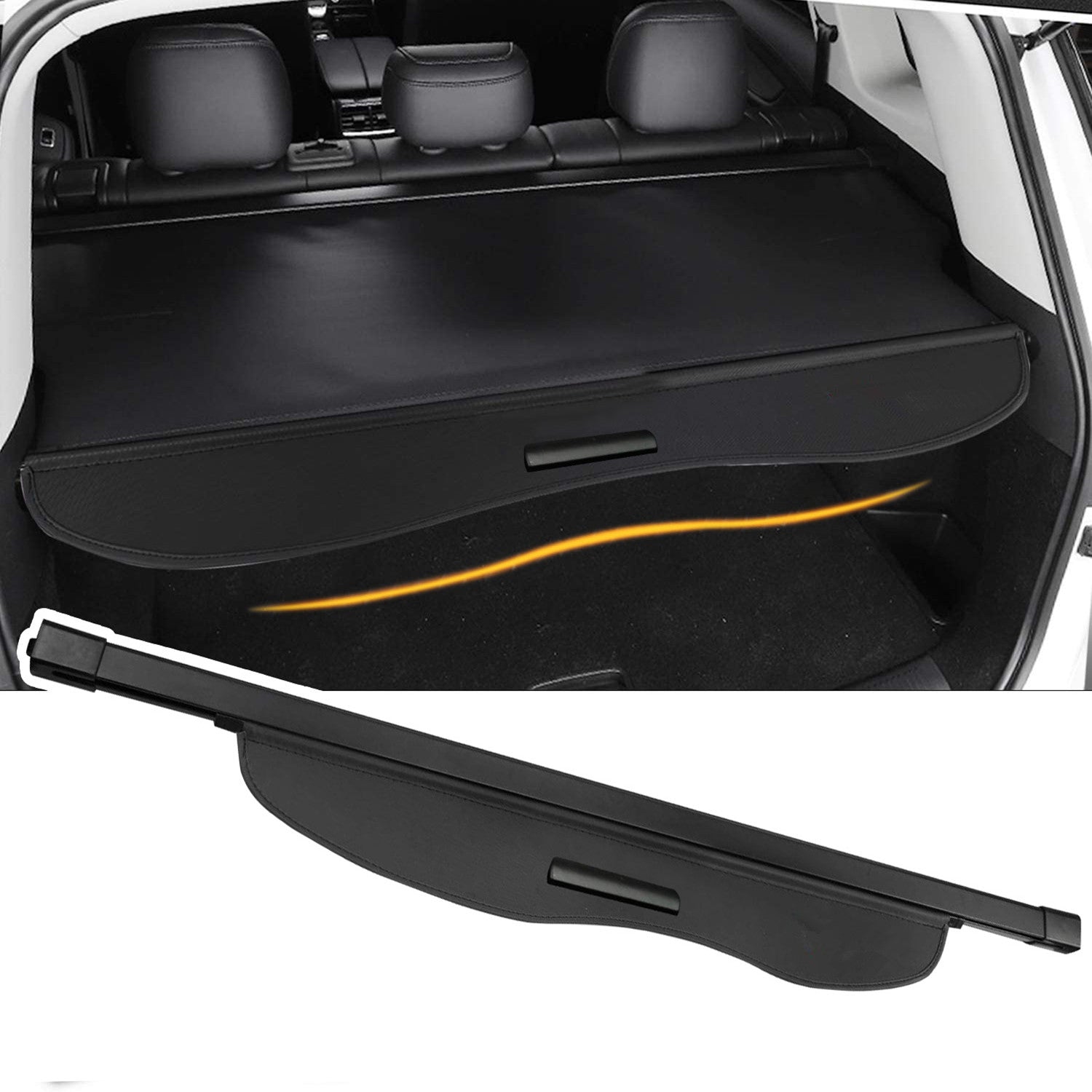 Retractable Cargo Cover For Jeep Grand Cherokee 2011-2021 Car Trunk Shade  Rear Cargo Security Shield Luggage Cover