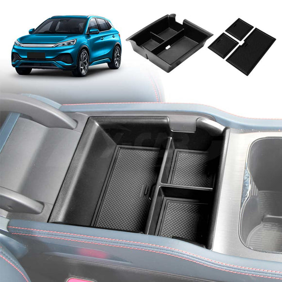BYD Atto 3 Center Console Tray Armrest Organizer Accessories 2022-2025