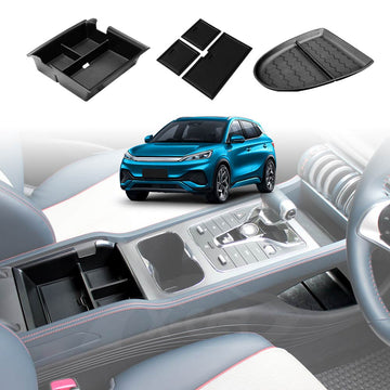 BYD Atto 3 Center Console Tray Armrest Organizer Accessories 2022-2025