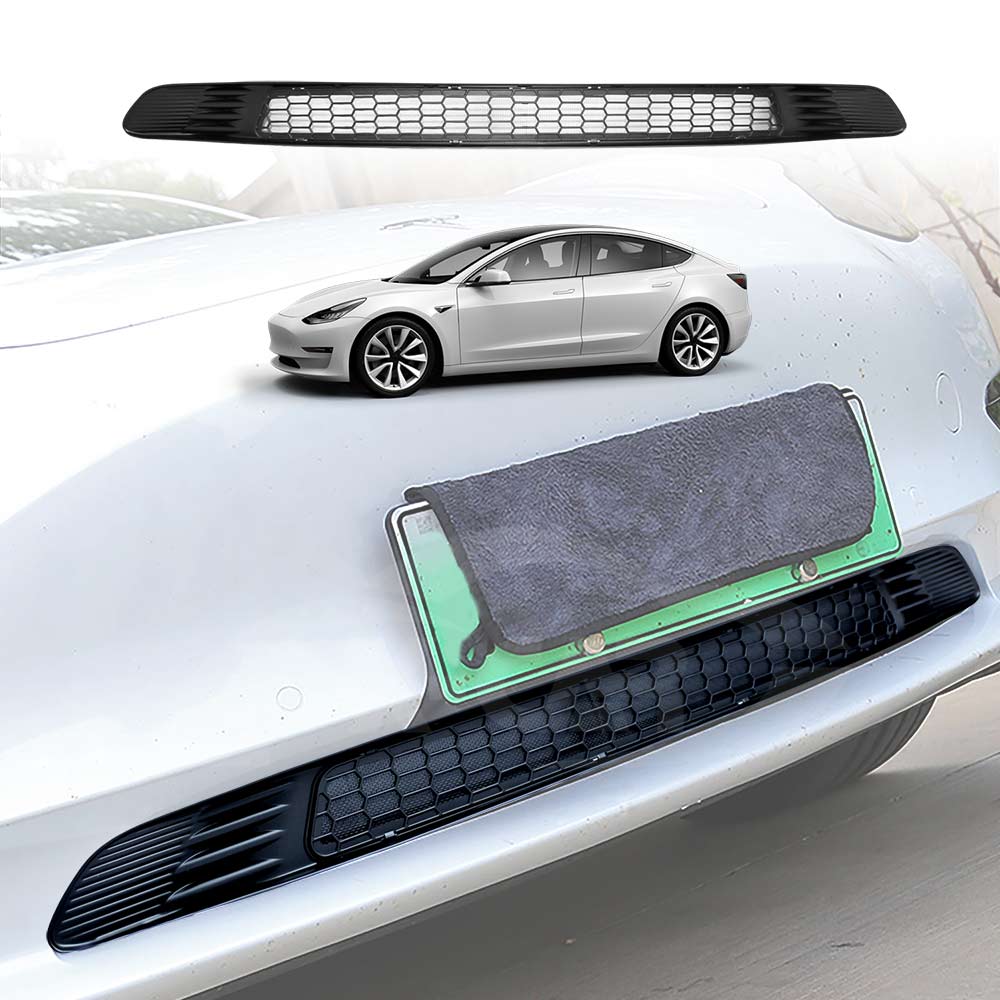 Born Pretty Car Lower Bumper Anti Insect Net For Tesla Model 3 Y Front  Grille Mesh Cover Air Inlet Vent Panel Dust Proof Grill Accessories