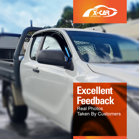 Weathershields for Mazda BT-50 BT50 Freestyle Cab UP UR Series 2011-2020 Car Weather Shields Wind Deflectors Sun Visors