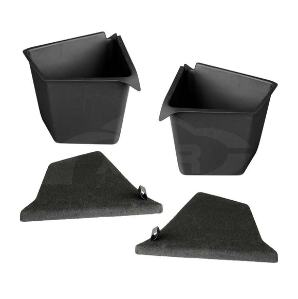 Tesla Model Y 2022-2025 Rear Trunk Storage Bins Boxes with Lids