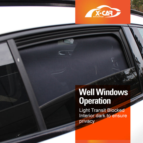 4 Pcs Complete Set Window Sun Shade for Mercedes Benz GLA Class 2014-2020