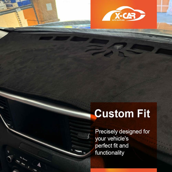 Dash Mat for Kia Sportage QL Series 2015-2022 Non-Slip Microfiber Pad Cover