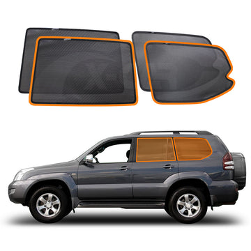 Window Sun Shade for Toyota LandCruiser Prado 120 Series 2003-2009